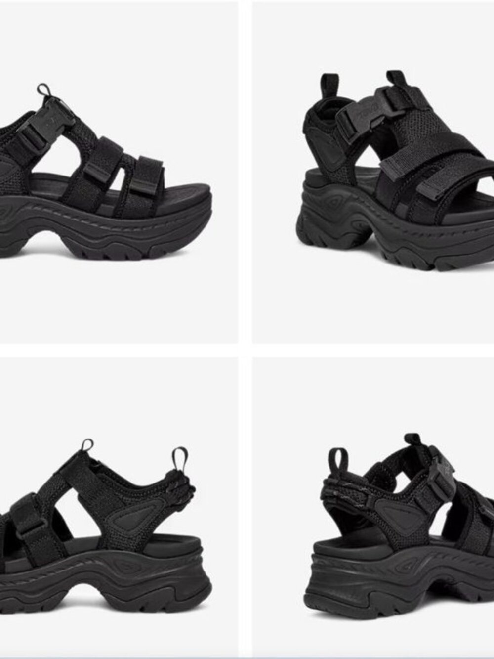 Teva Hurricane Ampsole Gaila Sandals - Women's Size 8 - Black - Like New - Picture 7 of 7